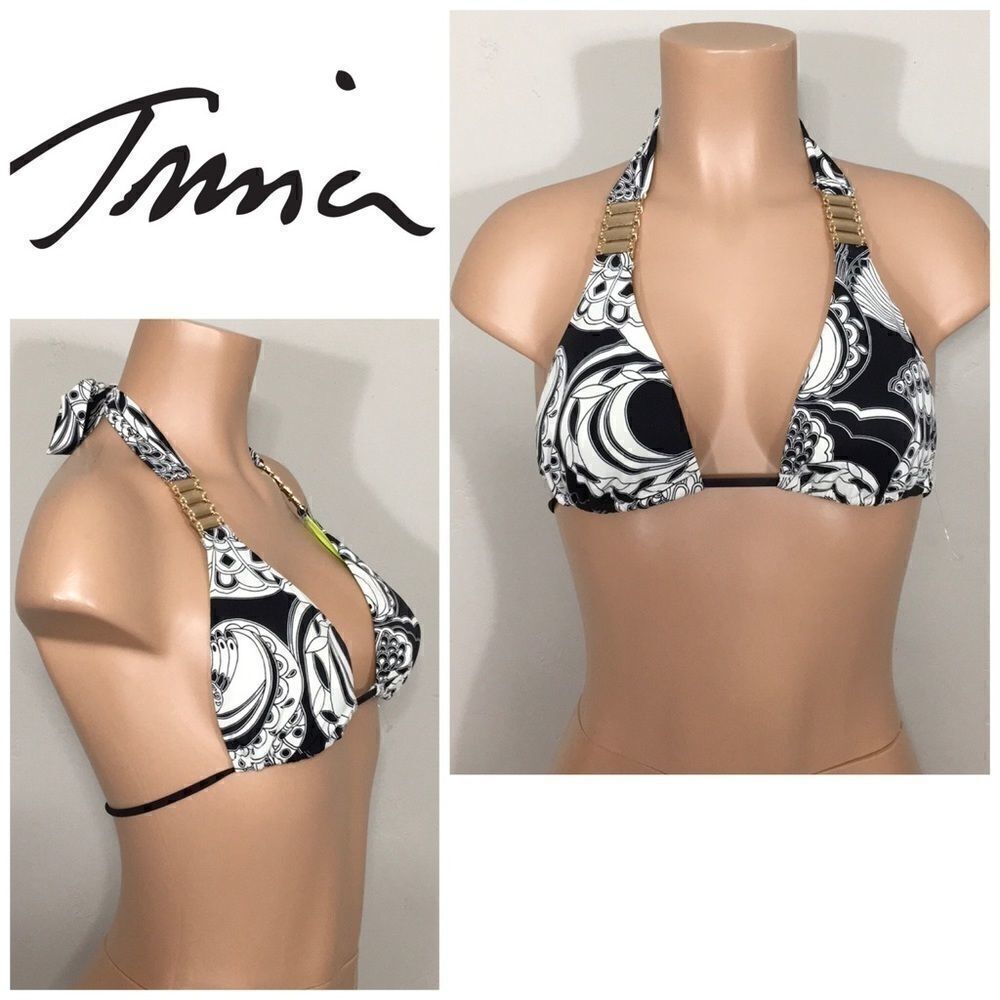 Trina Turk geometric string bikini. NWOT
